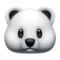 Polar Bear emoji on Apple